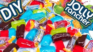 How to make JOLLY RANCHER Candy amp Jolly Rancher LOLLIPOPS DIY Jolly Ranchers Recipes [upl. by Ayifa104]