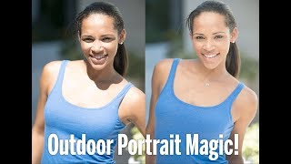 Heres an Easy Way to Shoot Beautiful Outdoor Portraits [upl. by Giustino]