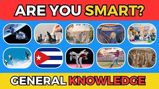 40 General Knowledge Questions 📚🤓 How Smart Are You [upl. by Jackquelin]