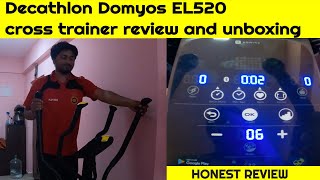 Decathlon Domyos EL520 cross trainer review and unboxing [upl. by Reppep873]