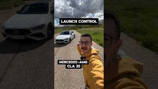 🔥 MercedesAMG CLA 35 Launch Control 🚗💨 [upl. by Lamberto]