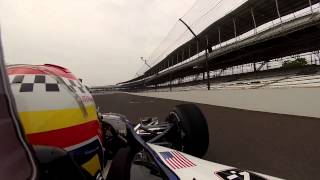 Indycar Experience  Riding 2seater in Indianapolis Motor Speedway [upl. by Chambers645]