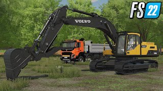 FS22 🚧 Volvo EC 300D L 🚧 Farming Simulator 22 Mods [upl. by Mikahs]