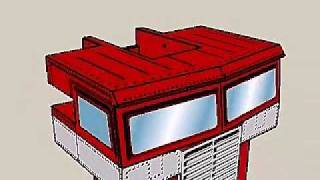 Optimus G1 for papercraft [upl. by Ziguard]