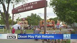 Dixon May Fair Returns After Two Years Of Cancellations [upl. by Huda]