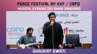 Ghwag Ghwag wama  Pashto song  Shaukat Swati  Peace Festival Peshawar 2023  BTL  Series [upl. by Girardi]