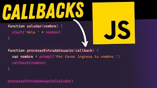 📖 ¿Qué es un callback en JavaScript Tutorial desde cero [upl. by Ynnig]