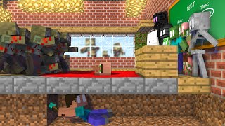 Monsters  Zombie apocalypse  Minecraft Animation [upl. by Lodi]