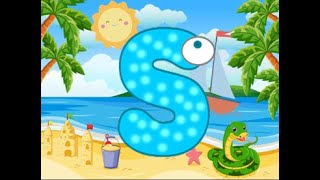 Letter S story I Letter S Sight words I Letter S phonic sound [upl. by Giffer394]