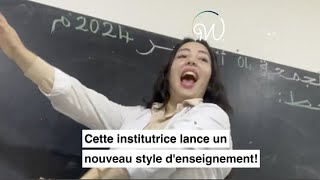 Cette institutrice a créé un nouveau style denseignement pour la generationZ 😍🇲🇦 [upl. by Prima773]