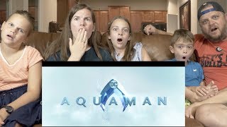 AQUAMAN TRAILER 2 REACTION [upl. by Issim]