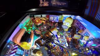 The Simpsons Pinball Party Pinball Machinegameplay [upl. by Idnahs]