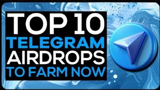 101💰 BEST AIRDROPS ON TELEGRAM FOR OCTOBER AND NOVEMBER  AIRDROPS LISTING SOON [upl. by Tankoos]