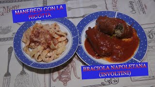 Manfredi con la Ricotta e Ragù di Braciole Napoletane [upl. by Annahvas]