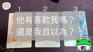 他有喜歡我嗎？還是我自以為？他對我的想法？心裡有人即可🔮Paula 塔羅🔮塔羅 塔羅占卜 [upl. by Ecnirp306]