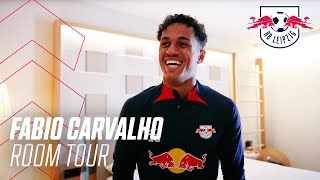 Playstation Netflix Bible  Room Tour with Fabio Carvalho  RB Leipzig training camp [upl. by Genevra]