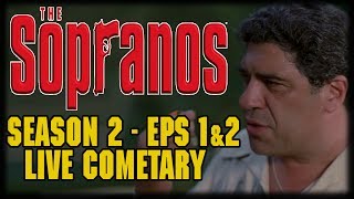 The Sopranos Season 2 Episode 1 quotGuy Walks into a Psychiatrists Officequot Live Commentary [upl. by Aisiat980]