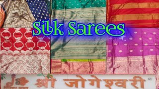 कुमठेकर रोडवरील प्युअर सिल्क साड्यांचे सर्वात मोठे दुकान Biggest pure silk saree shop Pune [upl. by Ballard]