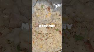 Yummiest White Sauce Pasta Recipe😋❤️ food shorts viralshorts whitesaucepastarecipe musttry [upl. by Imoyn]