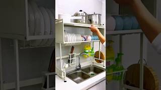 Amazon Over Sink Dish Drying Rack online shopping available 😍 kitchen products [upl. by Aridni695]