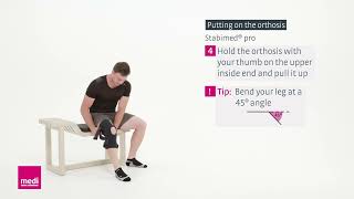 stabimed® pro knee orthosis – instructions for patients 720p [upl. by Angy]