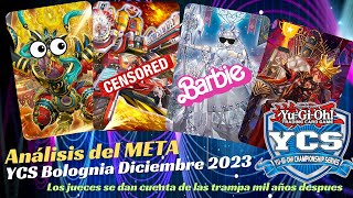 Análisis del meta Los mejores decks del YCS Bolognia 2023 🎄🎁🎅 [upl. by Ihculo529]