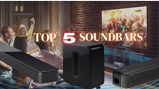 Top 5 Soundbars of 2024 Ultimate Home Theater Experience [upl. by Akialam687]