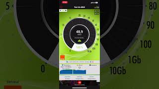 Speedtest nPerf 5g orange 11gbts [upl. by Birdt]