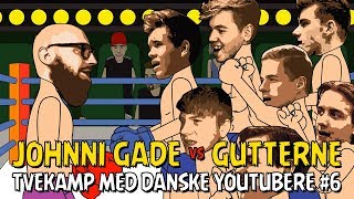 Johnni Gade vs Gutterne  Tvekamp med Danske Youtubere 6 ft Josefine [upl. by Nhguaval]