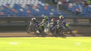 2022 FIM World Long Track Championship  Round 1 Rzeszow POL  Heat 14 [upl. by Jereld]