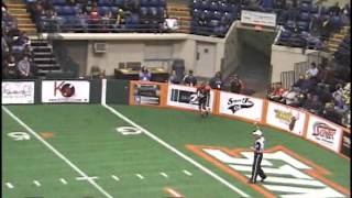 Saginaw Sting vs Evansville Rage CIFL Football [upl. by Atirehs]