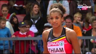 Heptathlon Women High Jump ENTIRE EVENT both pools European Champs Zurich 2014 [upl. by Nancey225]