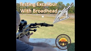 Excalibur 340 Broadhead Test [upl. by Nevear]