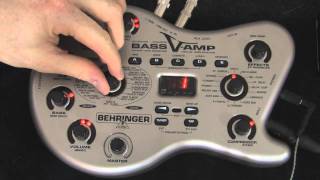 Behringer Bass VAmp Review  Demo [upl. by Saito]