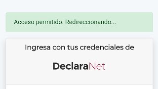 como restablecer contraseña DECLARANET 2022 [upl. by Gnek]