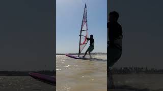 What a spot windsurfing [upl. by Selij]