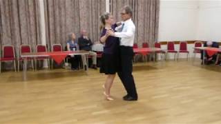 Ray FentonStorey and Georgina Hallett demonstrating the Woodside Waltz [upl. by Coopersmith]