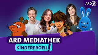 Kinderprofil anlegen  jetzt in der ARD Mediathek [upl. by Nazus584]