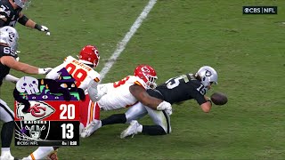 Raiders announcers lament the greatness of the Kansas City Chiefs [upl. by Euqinommod]