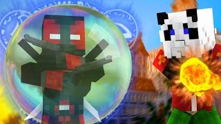 Deadpool Wizard 18  WIZARD BUBBLE COMBAT Magic Modded Minecraft [upl. by Nylia]