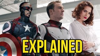 Avengers Endgame  Captain America Time Travel Explained [upl. by Francesca773]