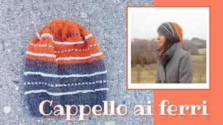 Cappello ai ferri circolari semplice Tutorial passo a passo [upl. by Surad]