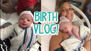 LABOR AND DELIVERY VLOG BEING INDUCED [upl. by Seigel]