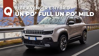 TEST DRIVE del nuovo 12 eHybrid sulla SUV JEEP da 26000€  Jeep Avenger ibrida 2024 [upl. by Filler924]