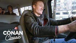 Conan Helps Out During The NYC Transit Strike  Late Night with Conan O’Brien [upl. by Tris]