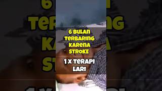 6 bulan terbujur di kasur karena stroke sekali terapi quotlariquot wa082111000779 pengobatanterapi [upl. by Olocin]