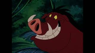 Timon and Pumbaa  The Lion Sleeps Tonight 1995 Reconstruction [upl. by Roxi]