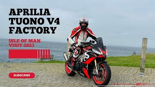 Aprilia Tuono V4 1100 Factory  Isle of Man 2023 [upl. by Ellennod]