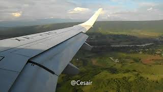 Aterrizaje en Tuxtla Gutiérrez Chiapas Aeroméxico Connect Embraer 190 [upl. by Annaliese]