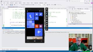 Windows Phone 81 Development for Absolute Beginners Part 7  11 [upl. by Shanley]